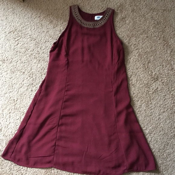 Old Navy Dresses & Skirts - Old Navy high neck dress perfect holiday dress!
